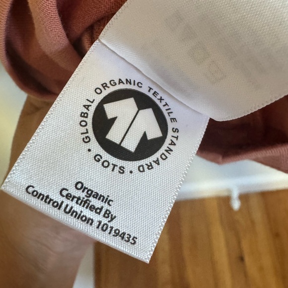 New women’s Everlane organic cotton striped short sleeve T-shirt size Large Fall - Picture 4 of 6